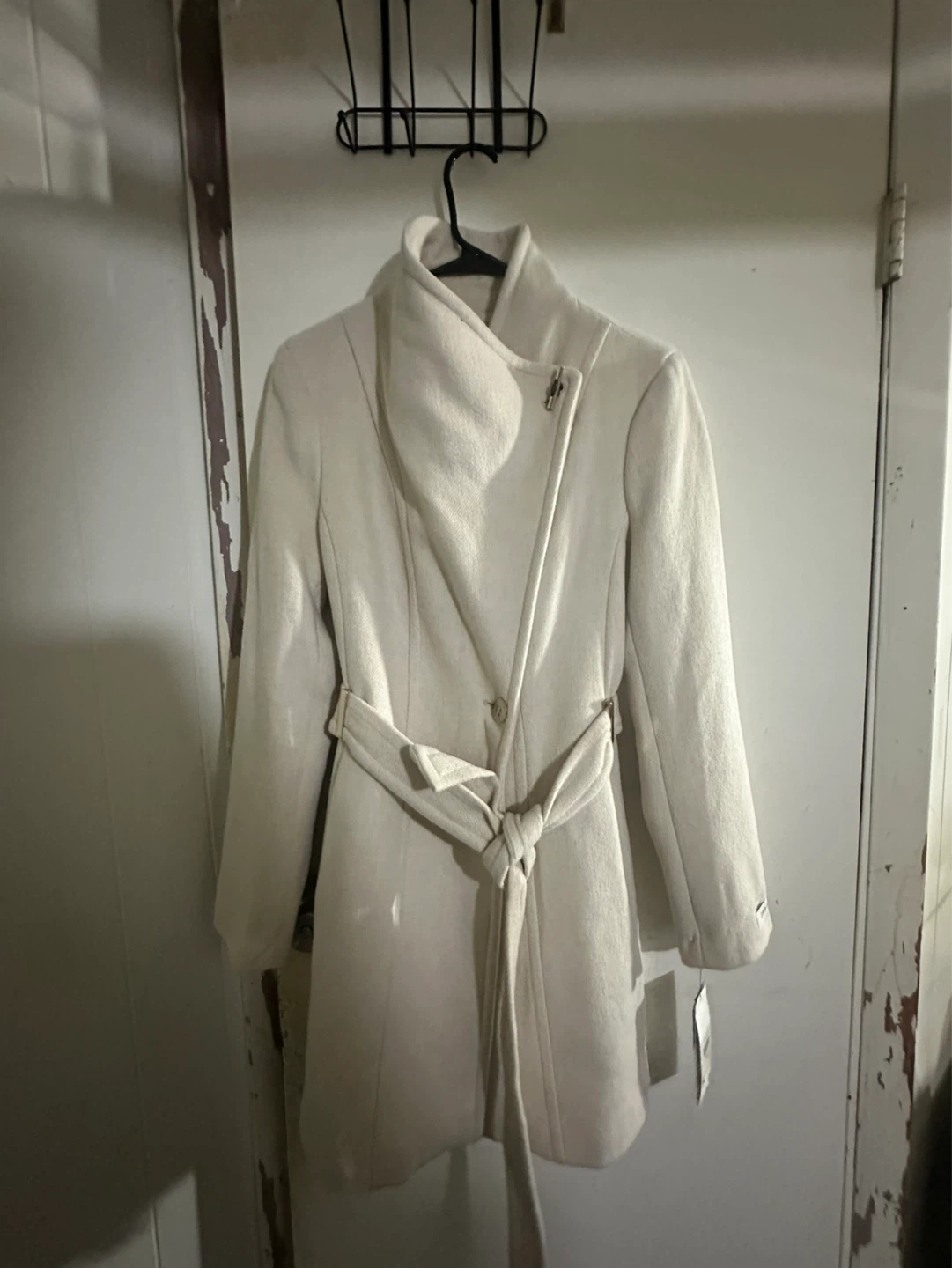 Calvin Klein cream Coat