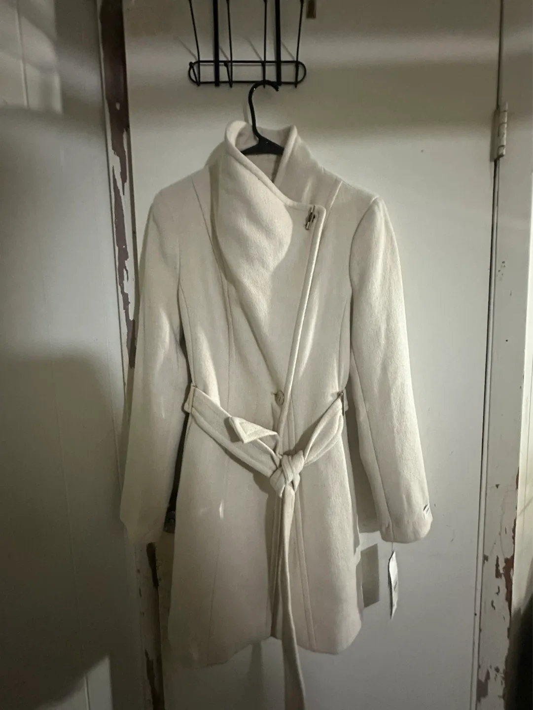 Calvin Klein cream Coat