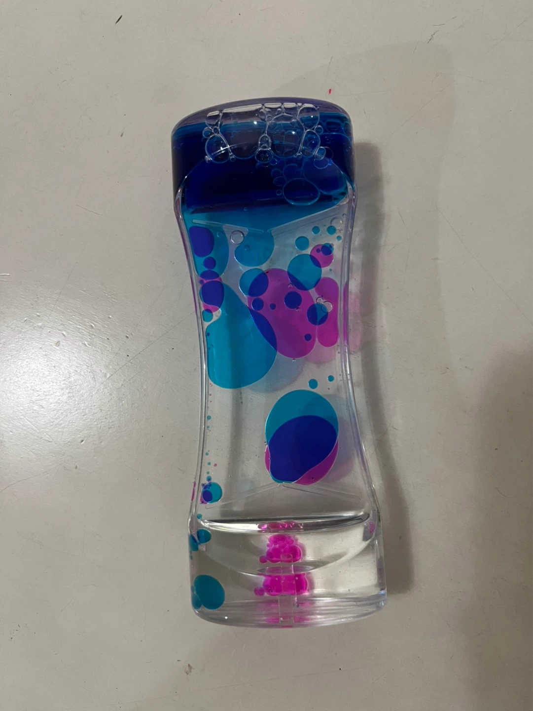 Liquid Motion Bubbler Timer Relaxing Colorful Sensory Toy - photo 2