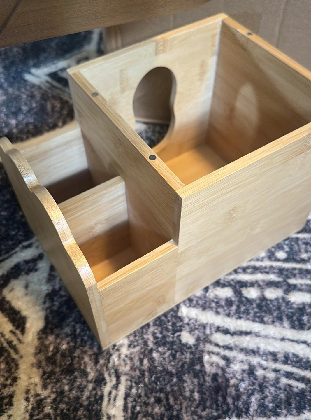 Bamboo Desk Organizer - photo 3