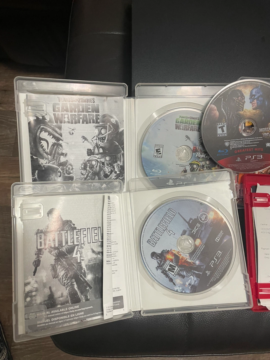 Modded PS3 Slim 120GB with Wireless Controller and 13 games - photo 5