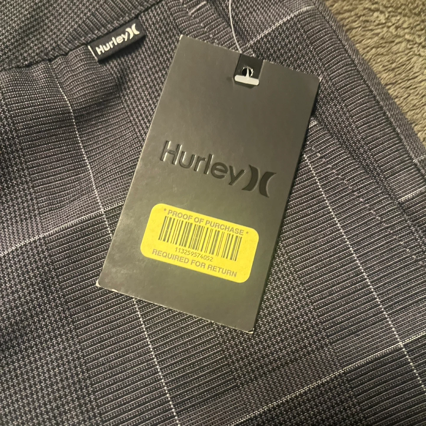 Hurley Plaid Shorts Size 38 - photo 3