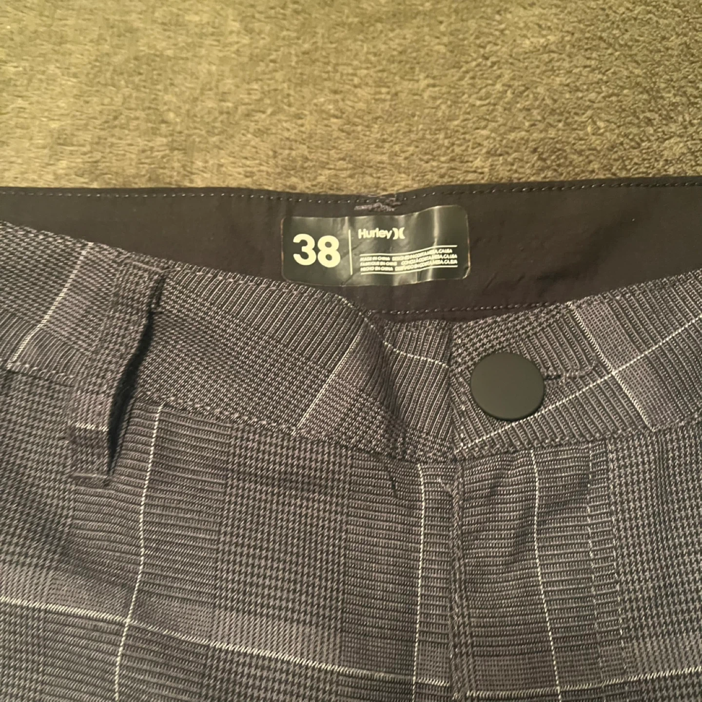 Hurley Plaid Shorts Size 38 - photo 2