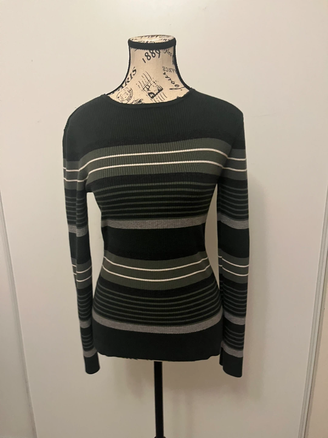 Striped Long Sleeve Sweater