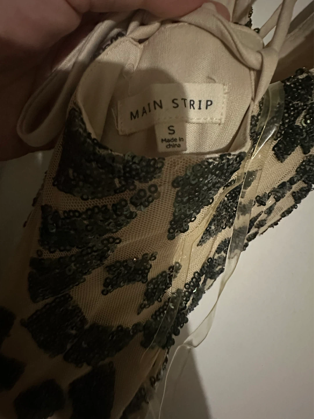 Sequin Embellished Mini Dress - photo 3