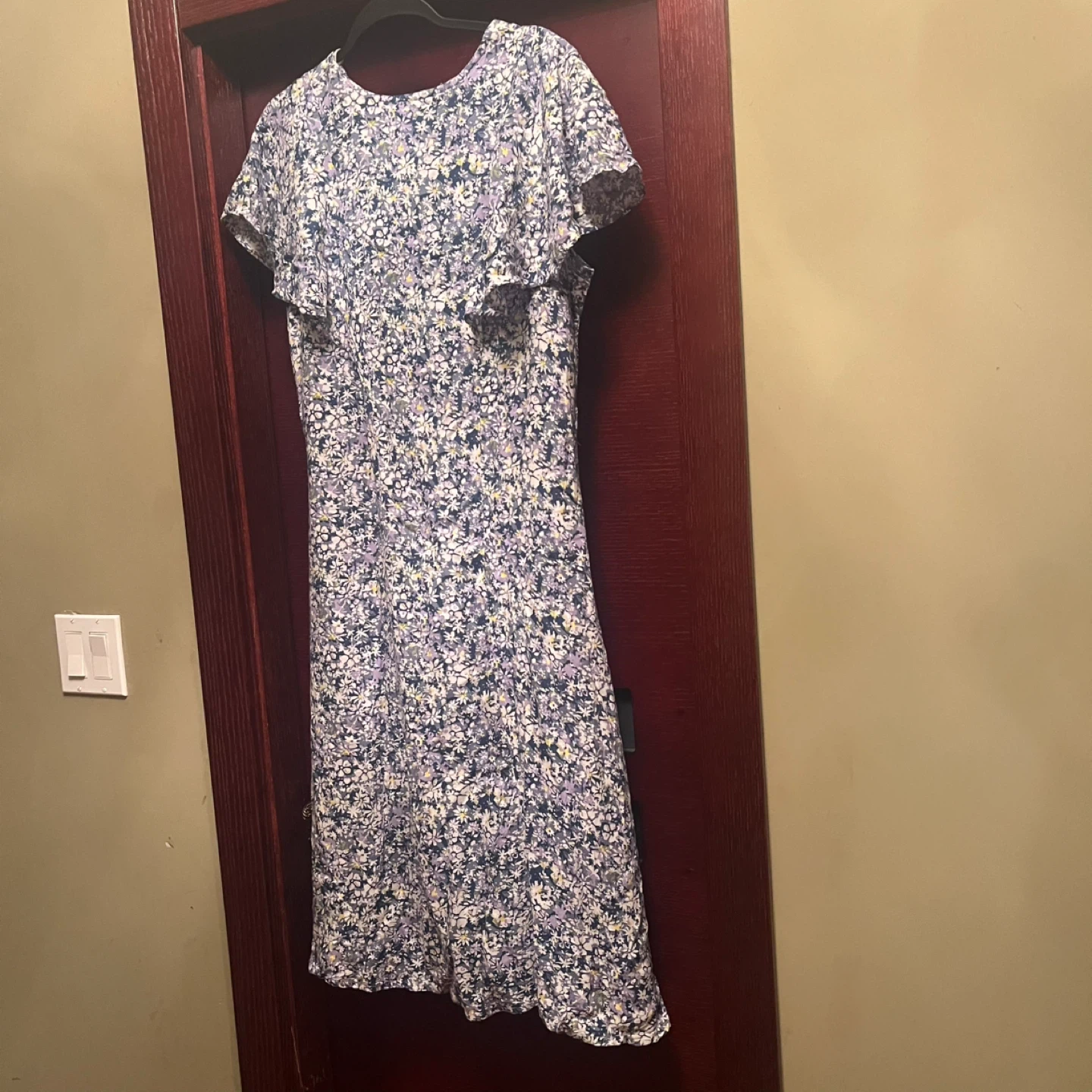 Max Studio Floral Midi Dress
