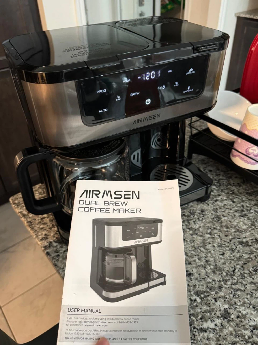 AIRMSEN Dual Brew Coffee Maker - photo 5