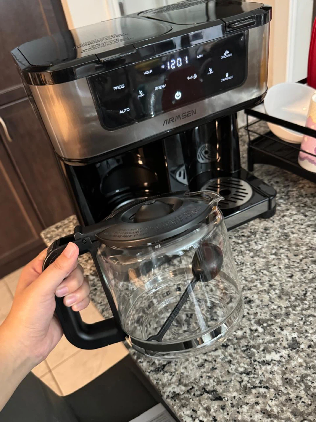 AIRMSEN Dual Brew Coffee Maker - photo 3