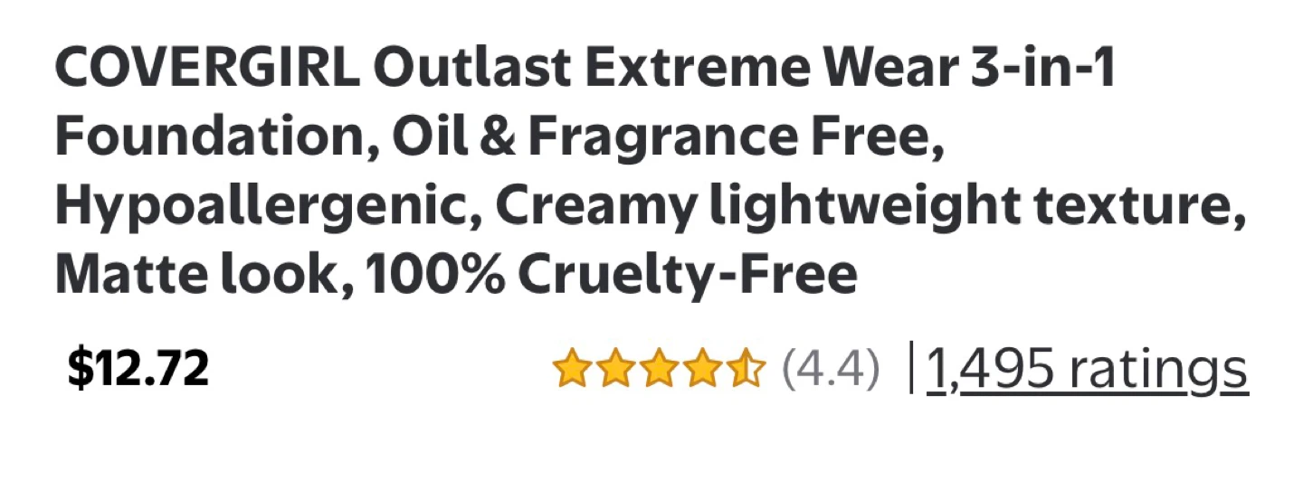 COVERGIRL 3-in-1 Foundation - Creamy Natural ⚽️ - photo 4