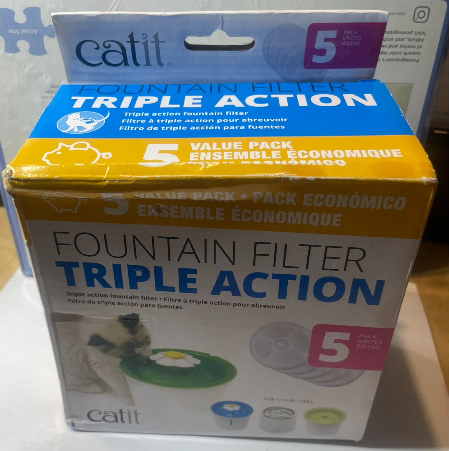 Cat Fountain Filter Triple Action Value Pack - photo 2