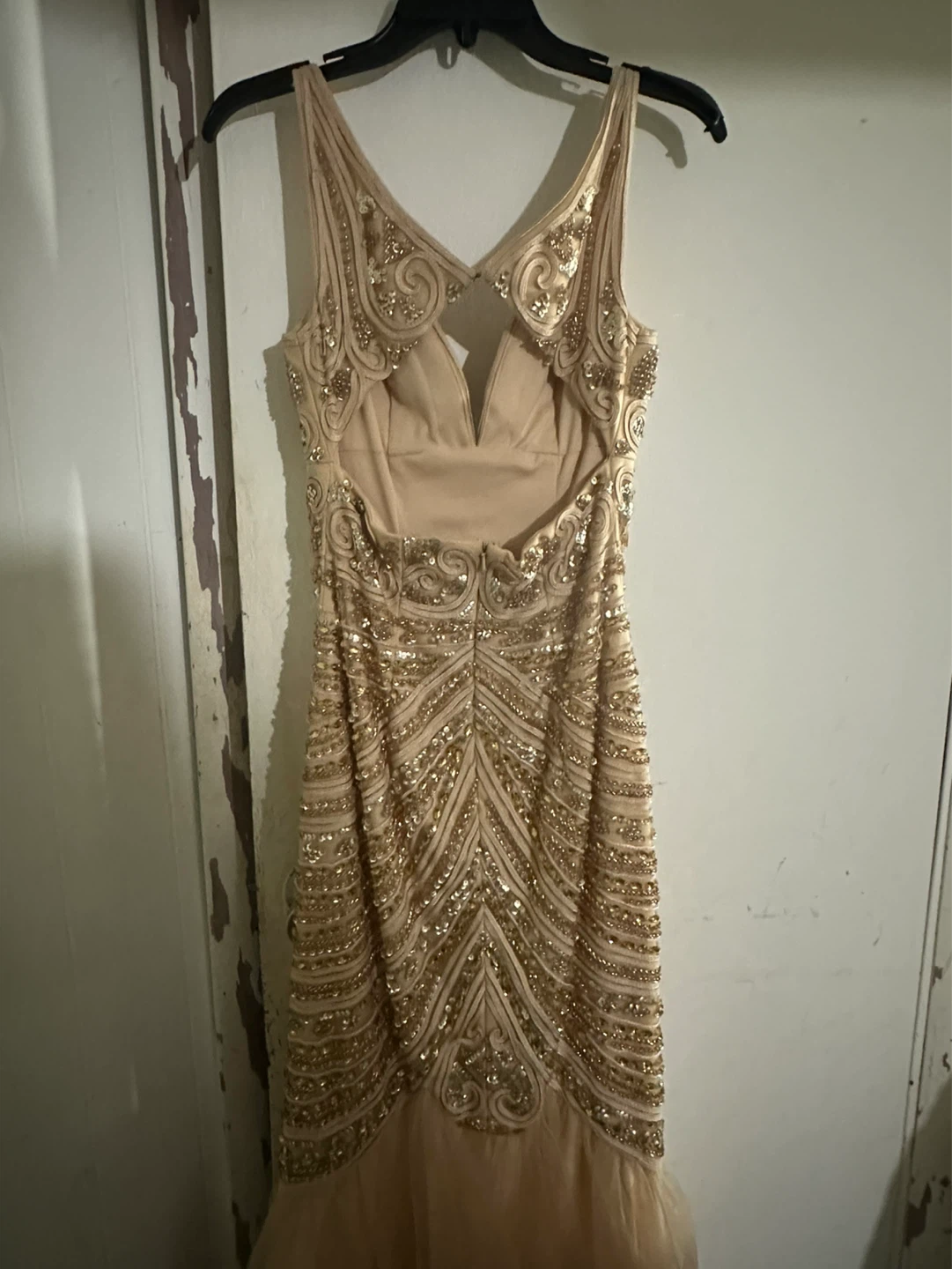 Gold Beaded dress - photo 4