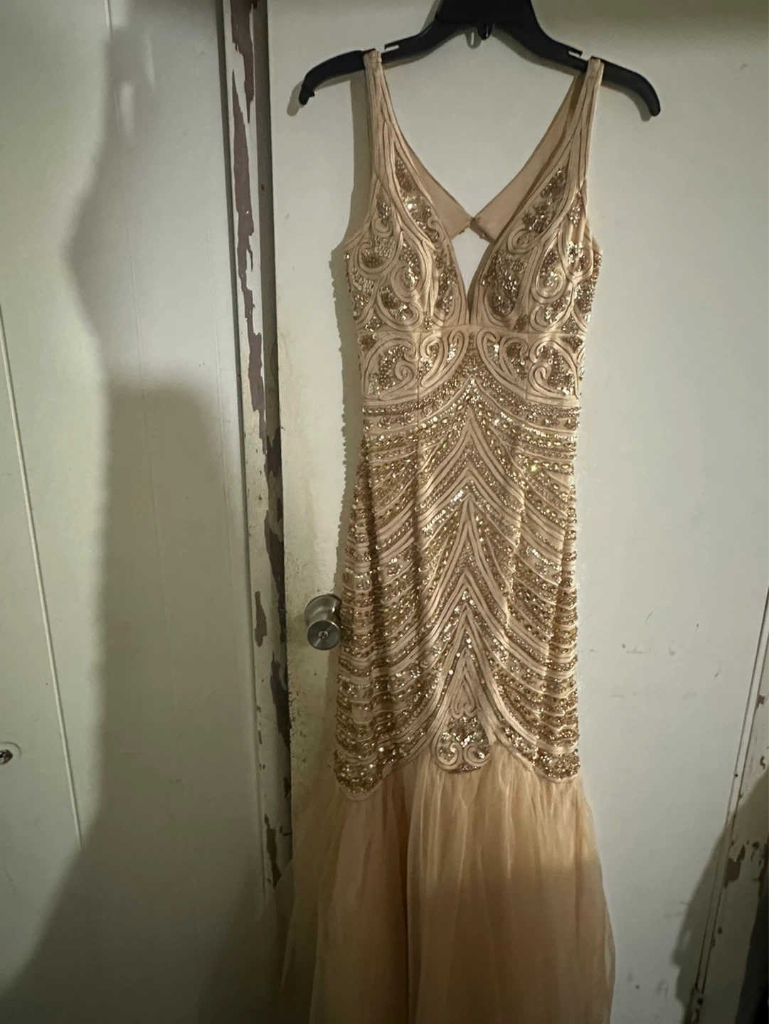 Gold Beaded dress