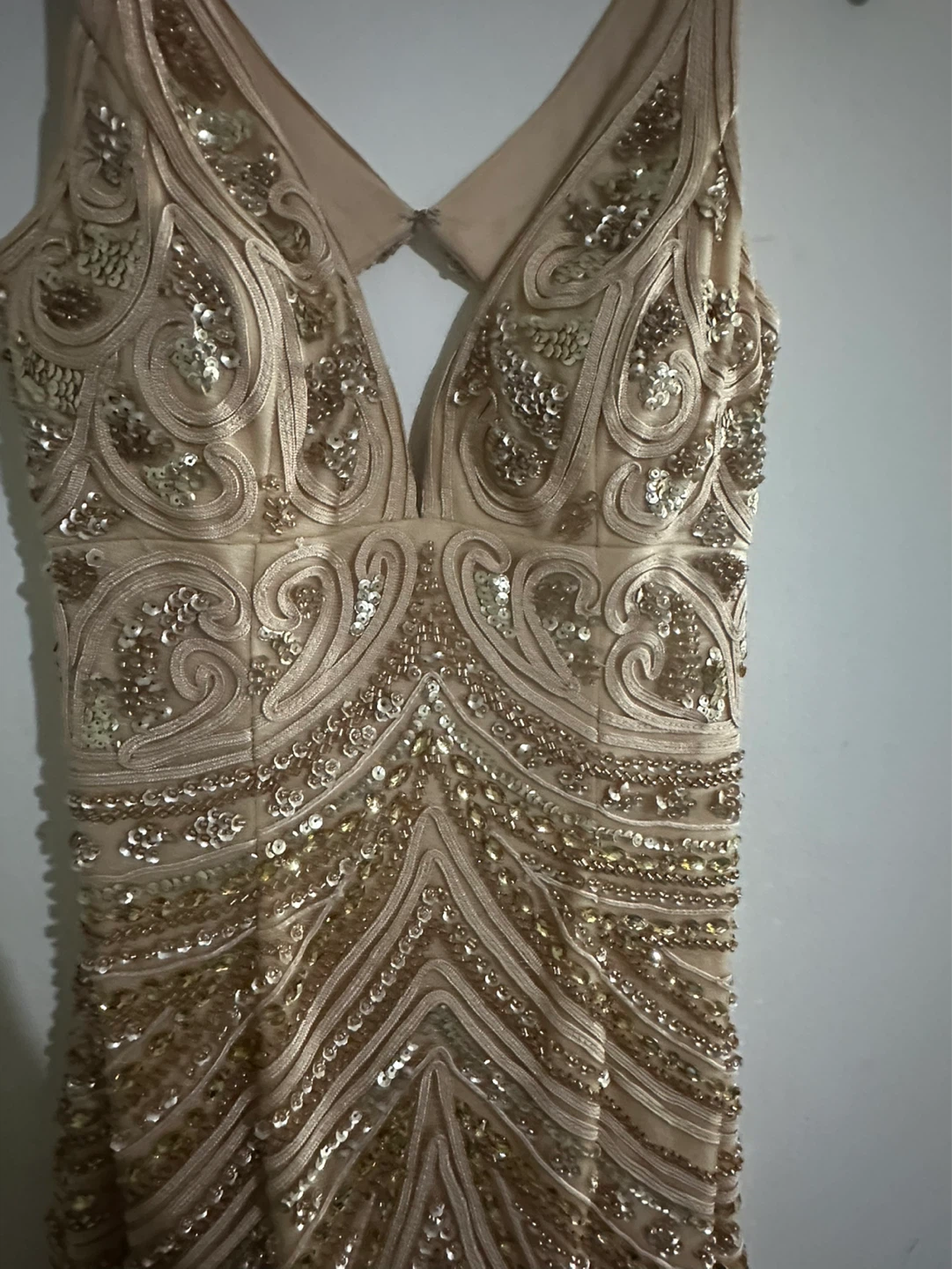 Gold Beaded dress - photo 2