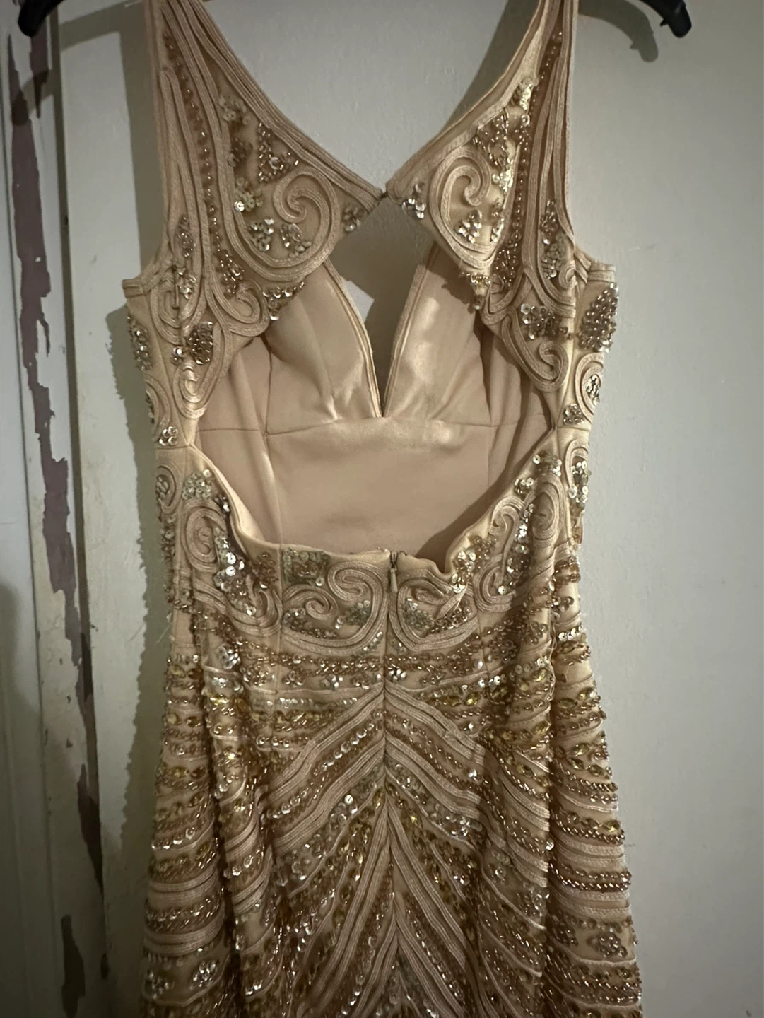 Gold Beaded dress - photo 3
