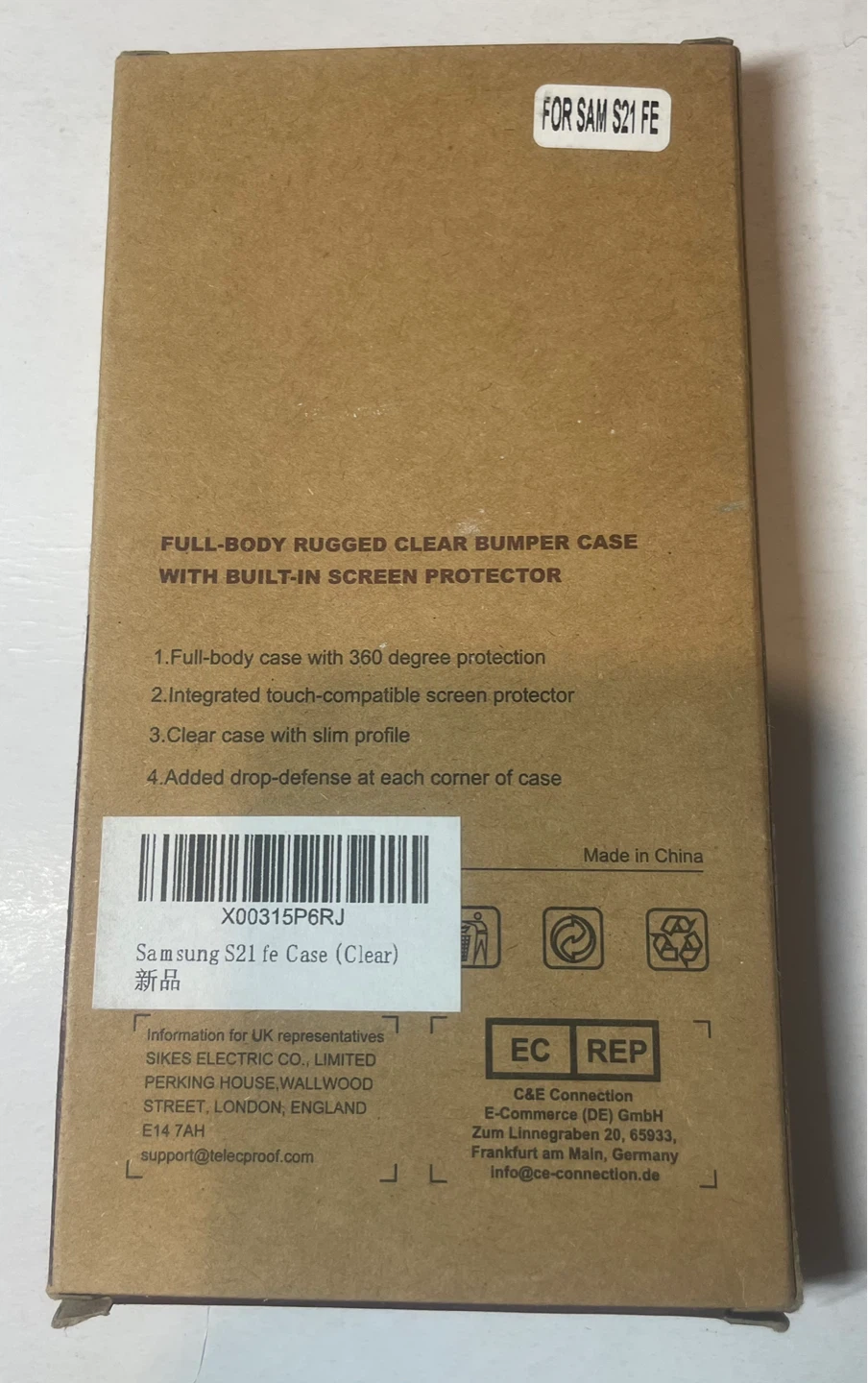 Samsung S21 Clear Case - photo 2