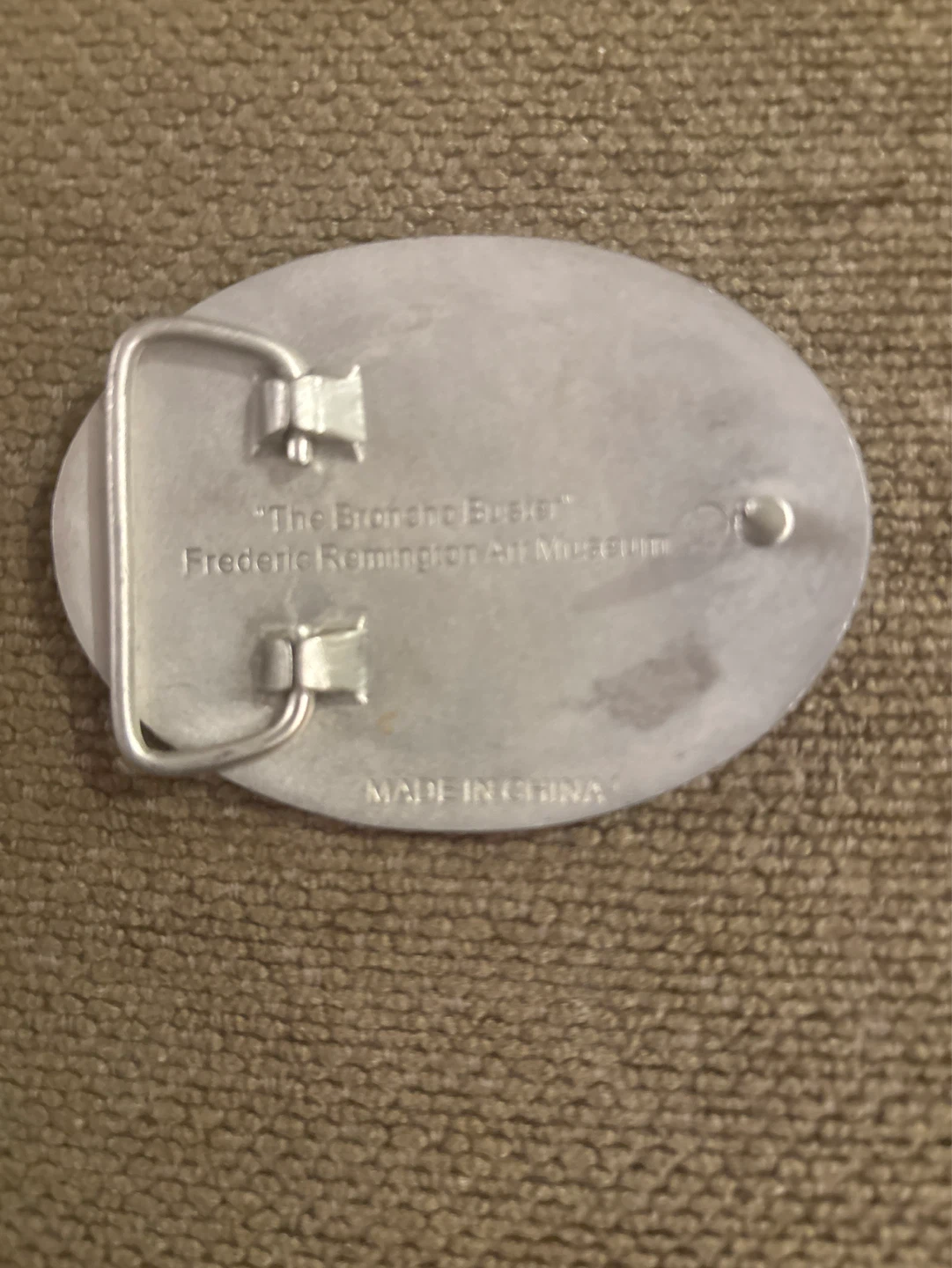 ⚽️Frederic Remington "The Broncho Buster" Belt Buckle - photo 2