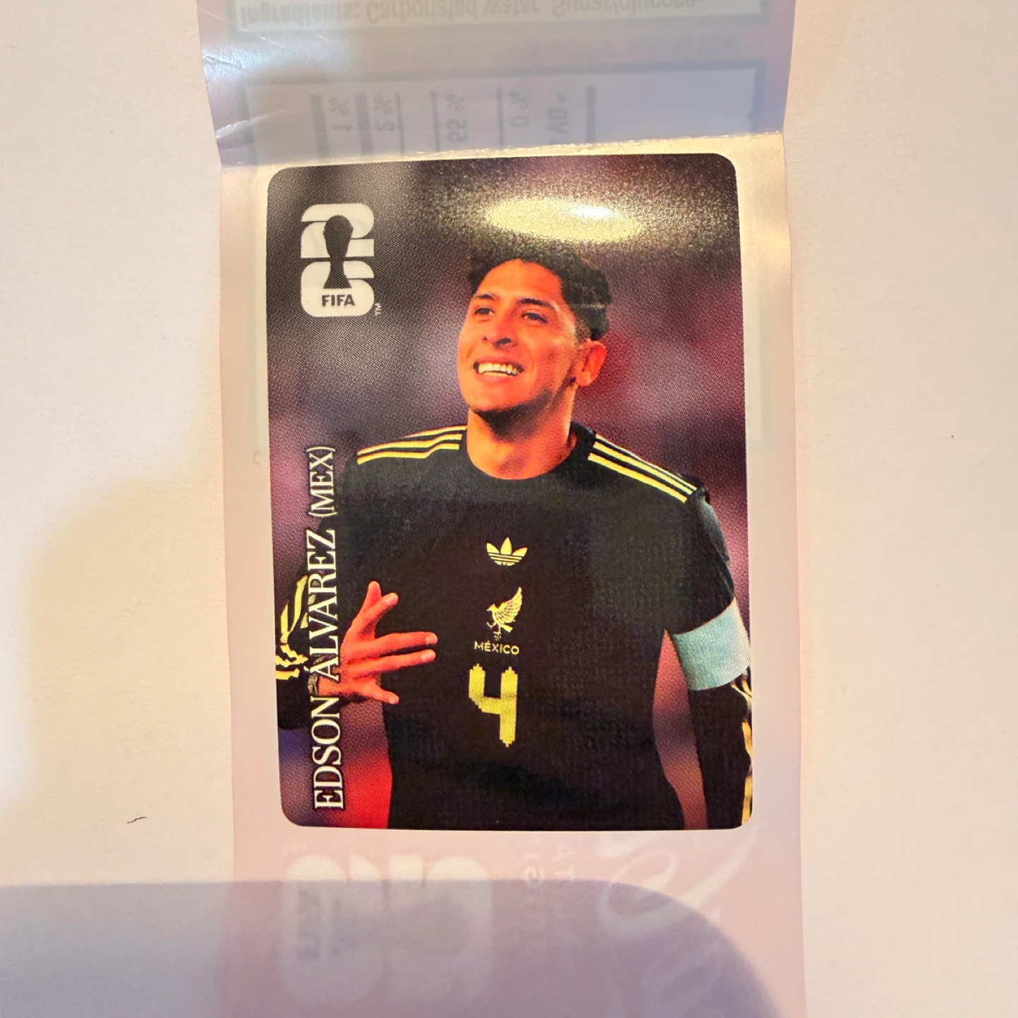 Coca-Cola Fifa 26 Sticker - Edson Alvarez
