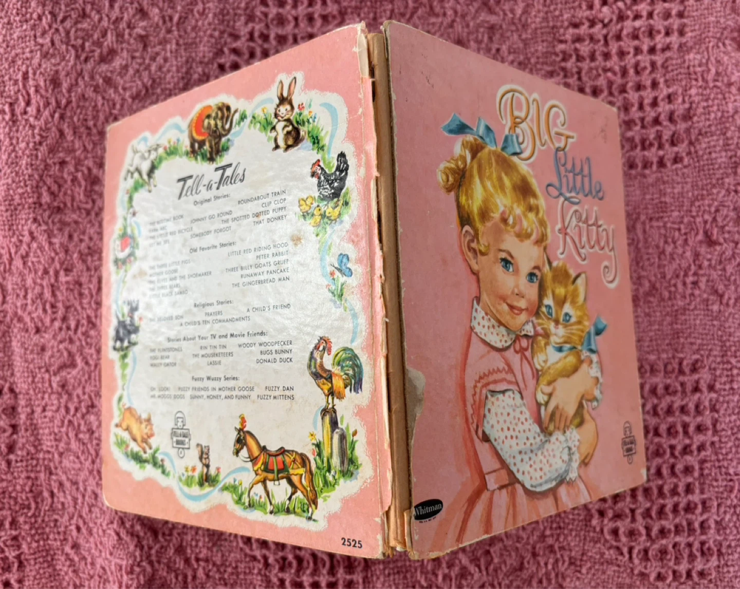 ⚽️Big Little Kitty Tell-a-Tale Book by Whitman - photo 3