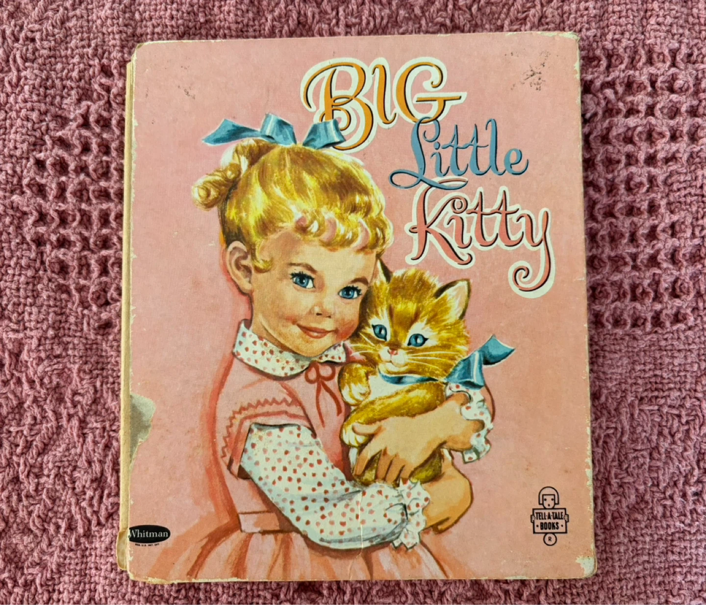 ⚽️Big Little Kitty Tell-a-Tale Book by Whitman