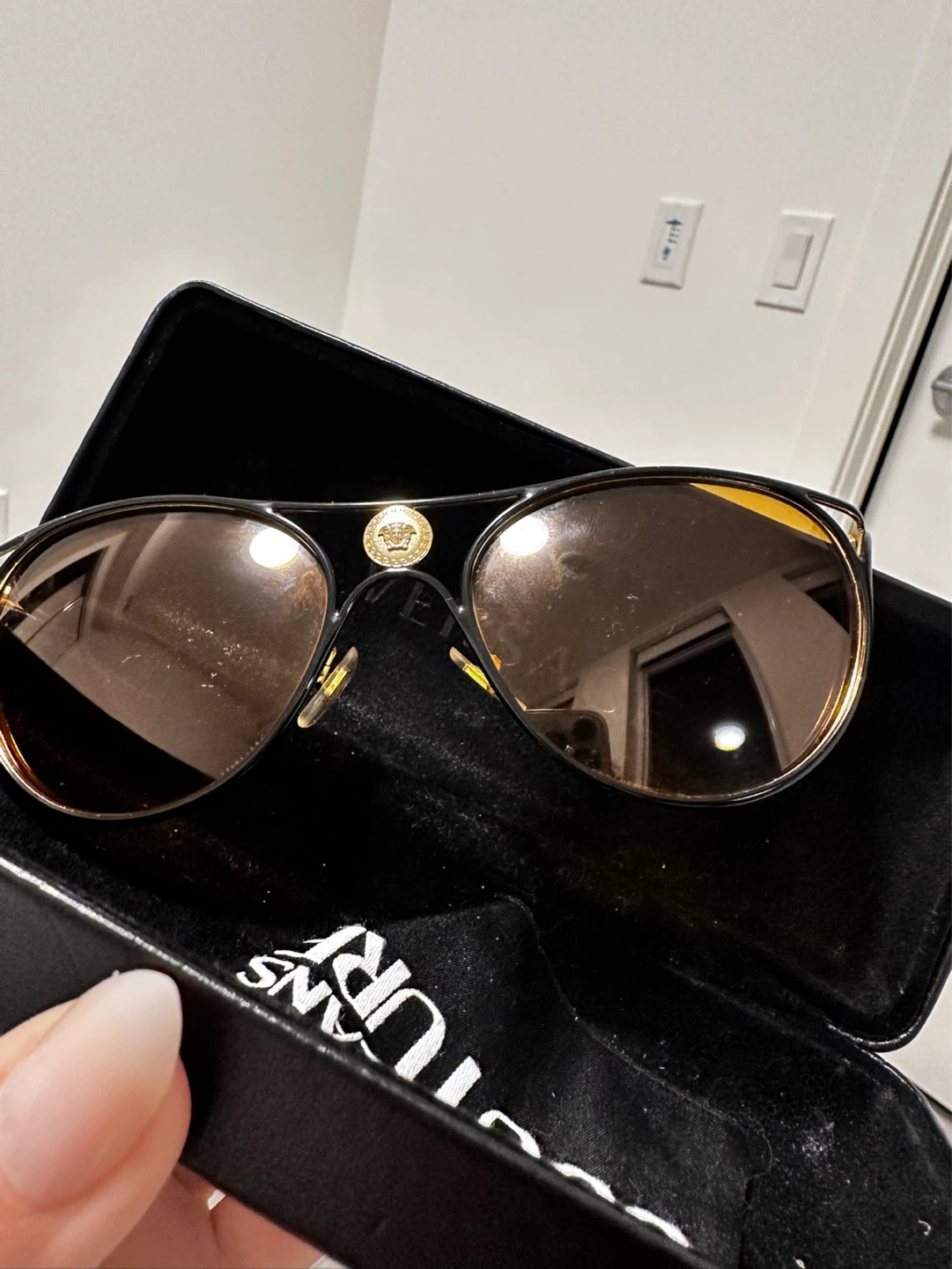 Versace Couture Sunglasses with Amber Lenses - photo 2