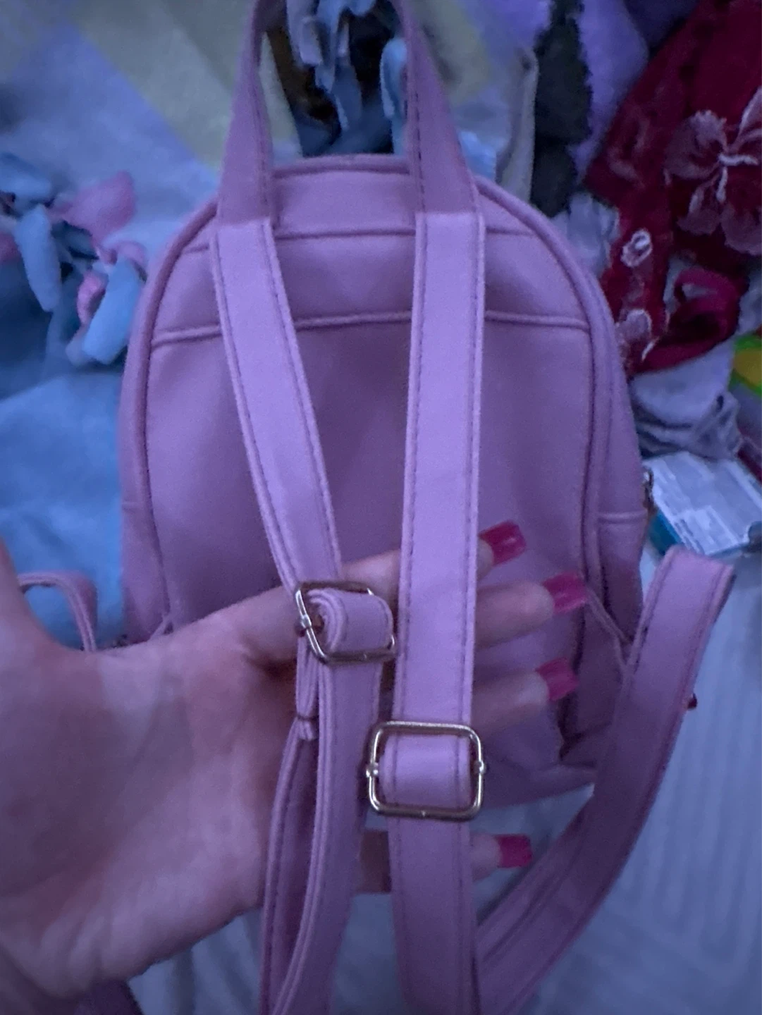 Pink heart bag - photo 2