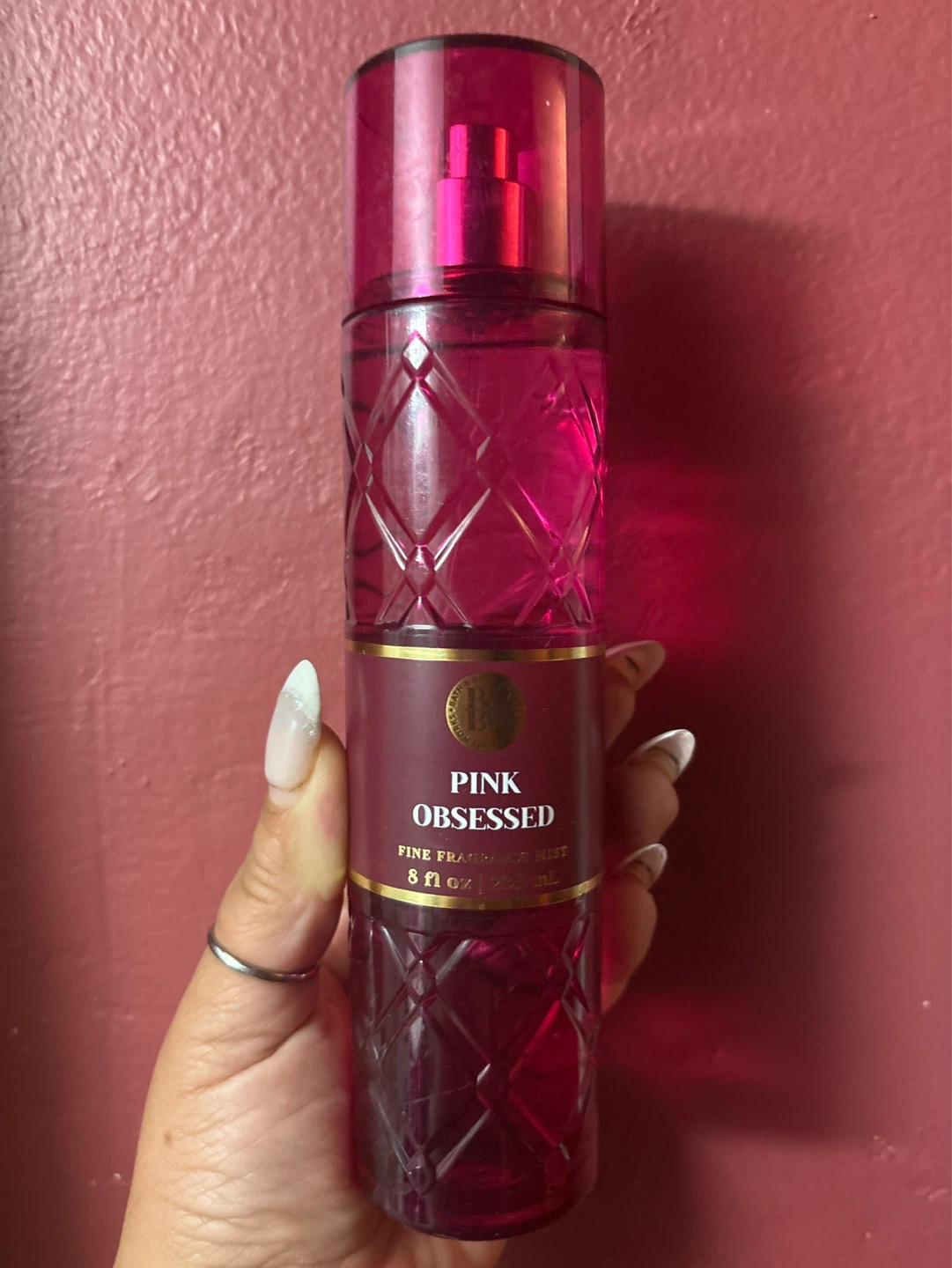 ⚽️Bath & Body Works Pink Obsessed Fine Fragrance Mist 8 fl oz