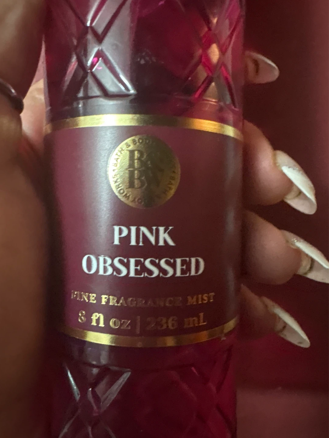 ⚽️Bath & Body Works Pink Obsessed Fine Fragrance Mist 8 fl oz - photo 3