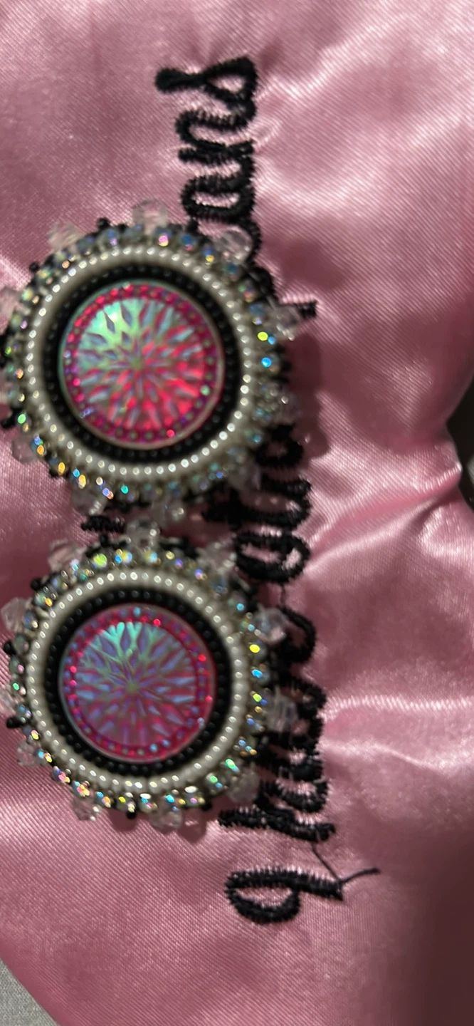 Handmade Beaded Earrings - photo 5