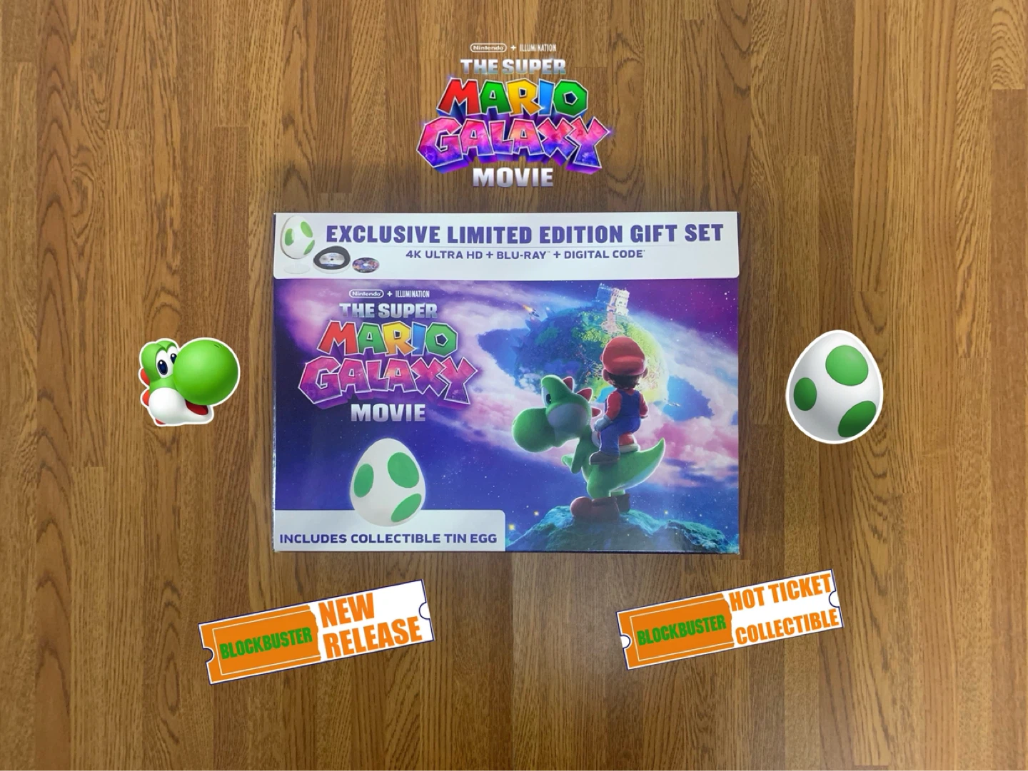 The Super Mario… (Walmart Exclusive) LE 4K UHD Blu-ray Gift Set