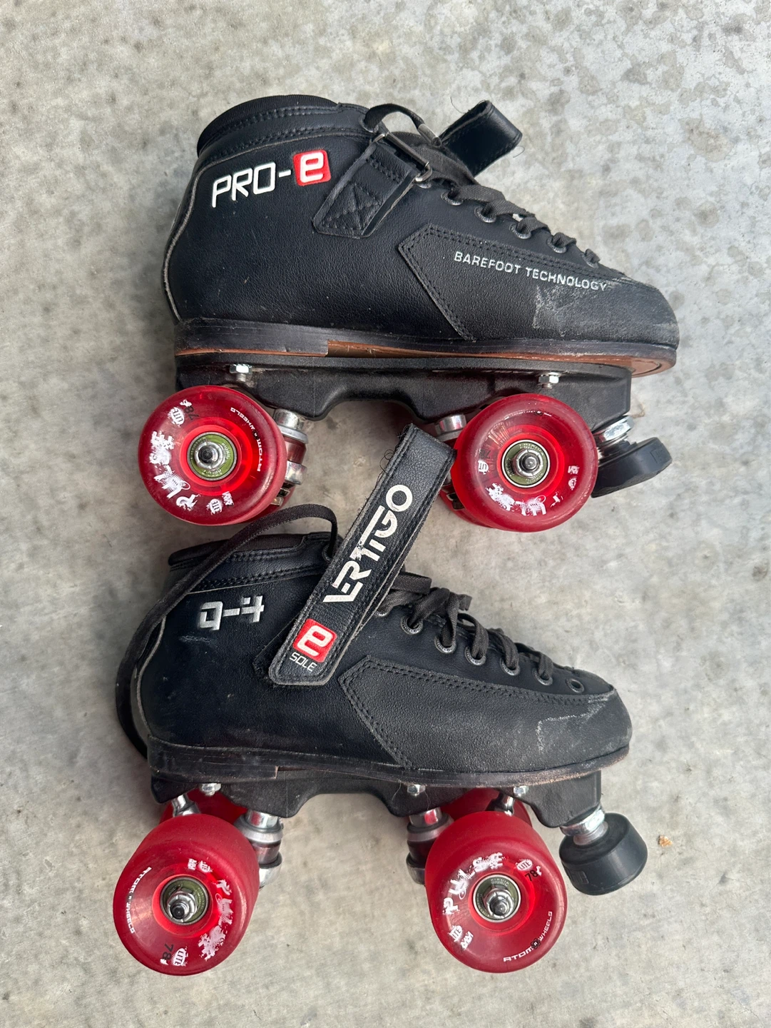 Luigino Q4 Roller Derby Skates (Size 6) + Pilot Eagle Plates - photo 2