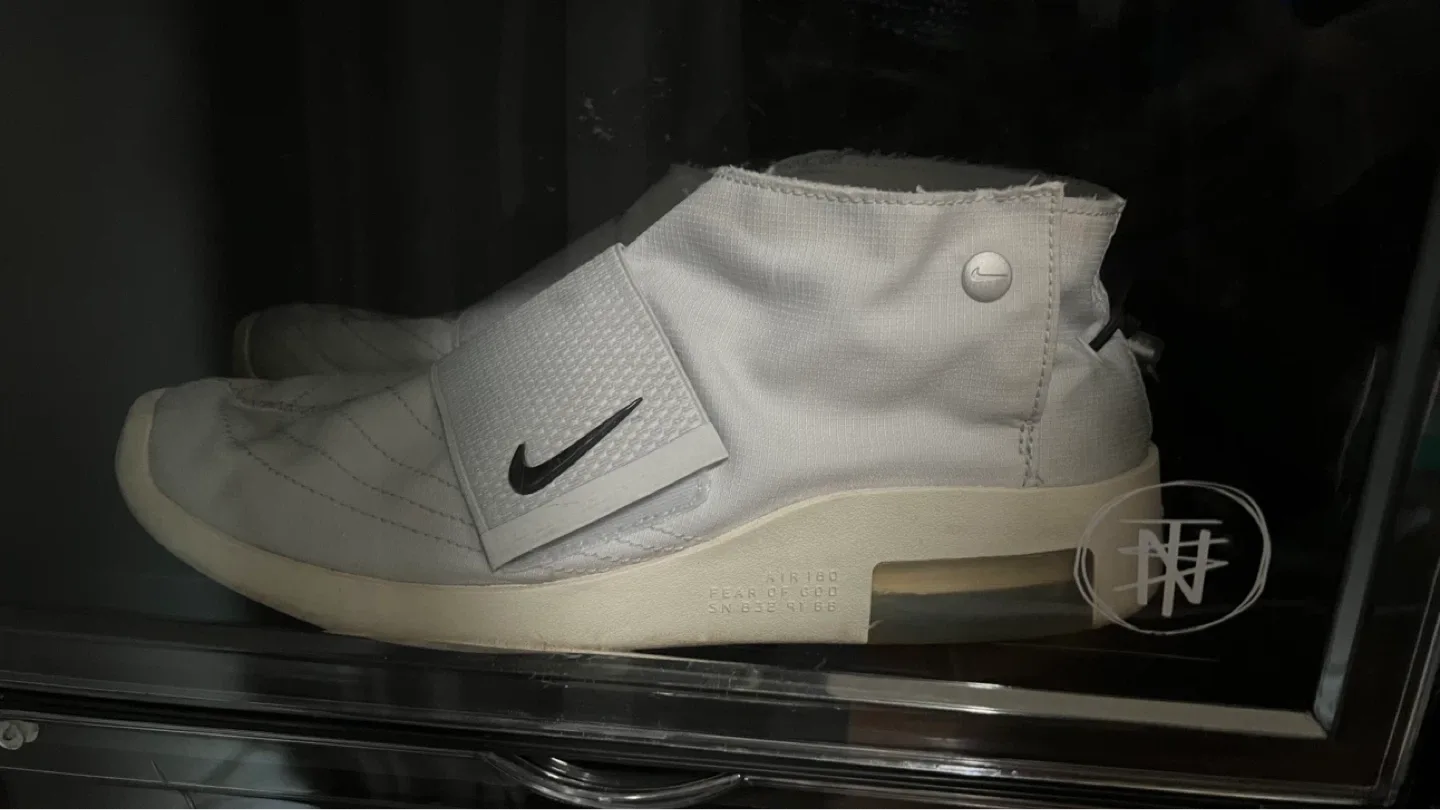 Nike Air Fear Of God Moccasin Pure Platinum