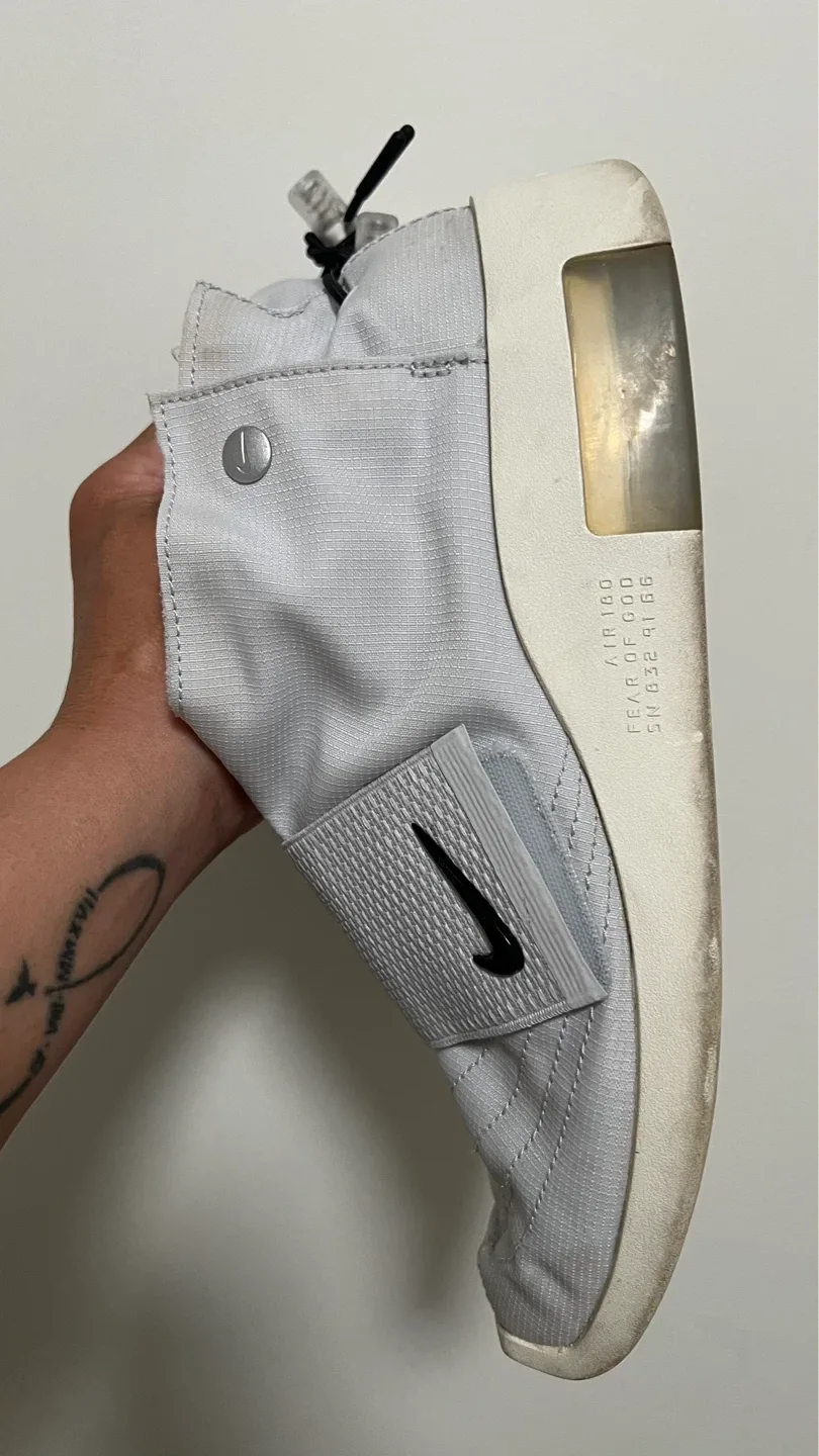 Nike Air Fear Of God Moccasin Pure Platinum - photo 2