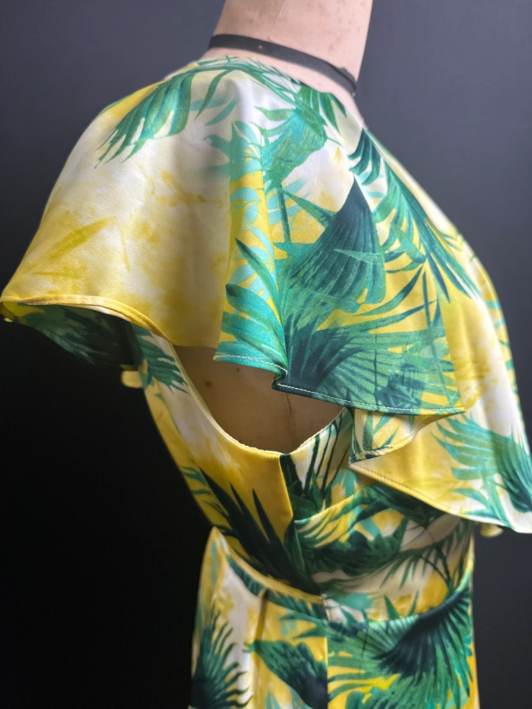 Inc Concepts Women's Tropical Print Ruffle Maxi Dress - photo 3
