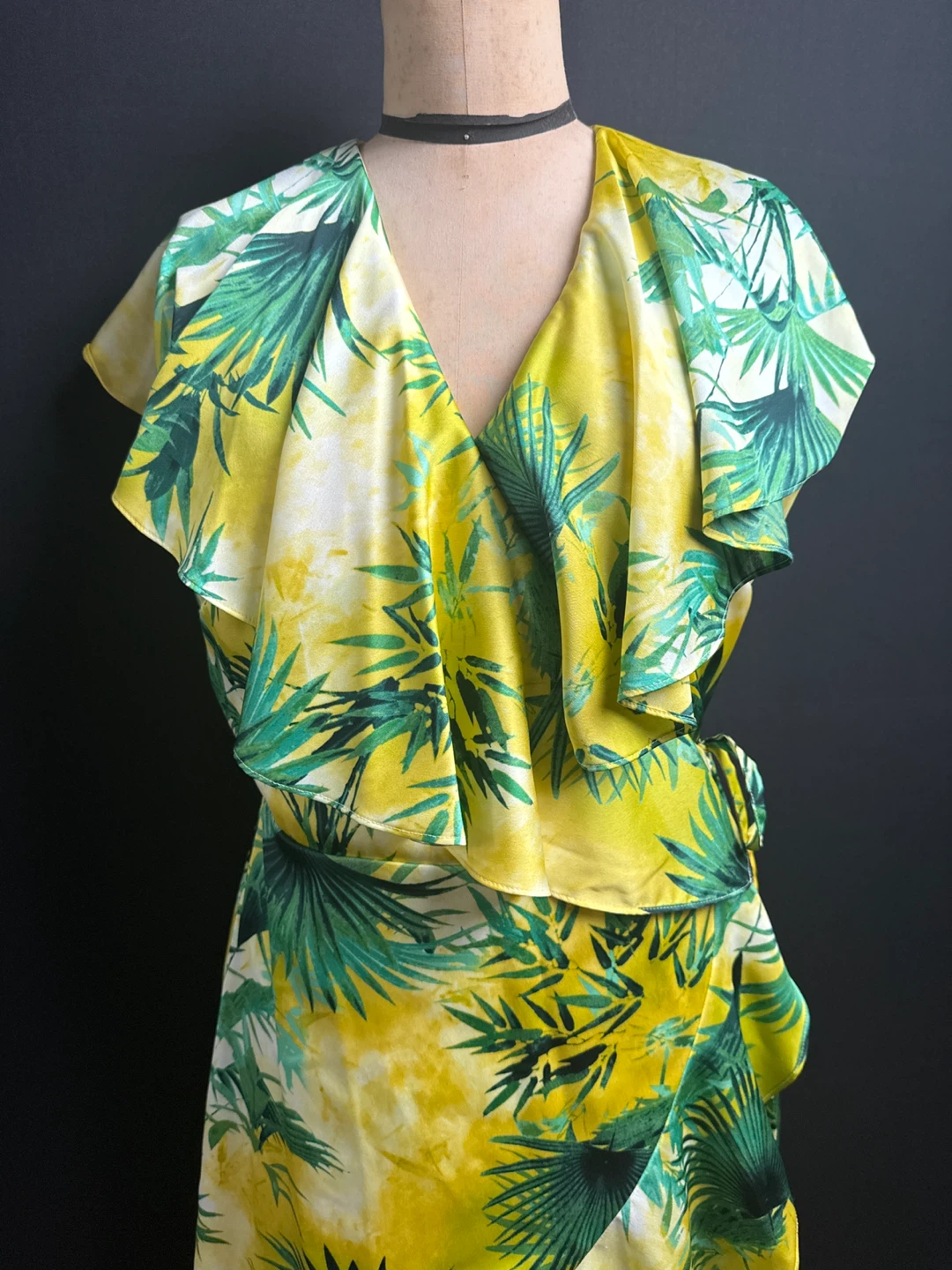 Inc Concepts Women's Tropical Print Ruffle Maxi Dress - photo 2