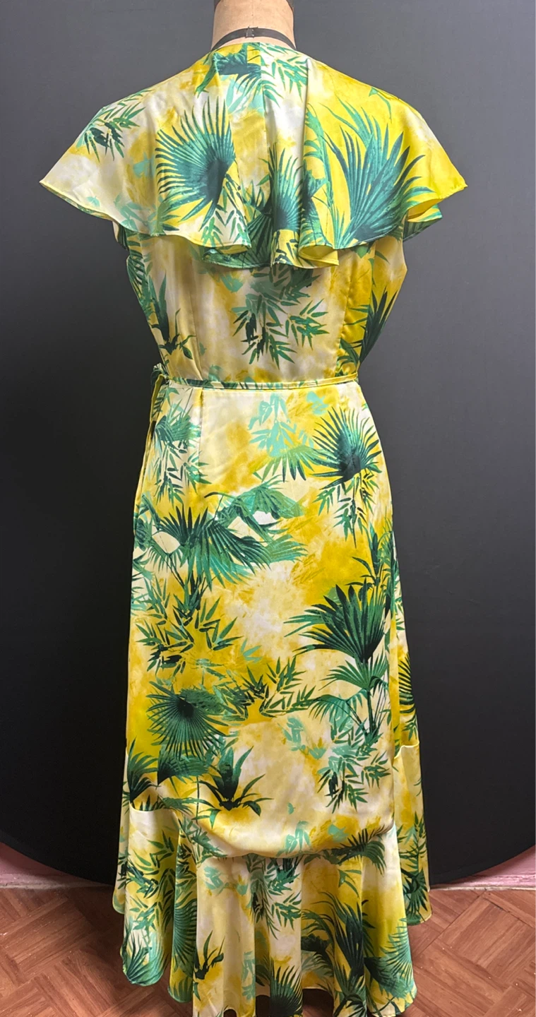 Inc Concepts Women's Tropical Print Ruffle Maxi Dress - photo 4