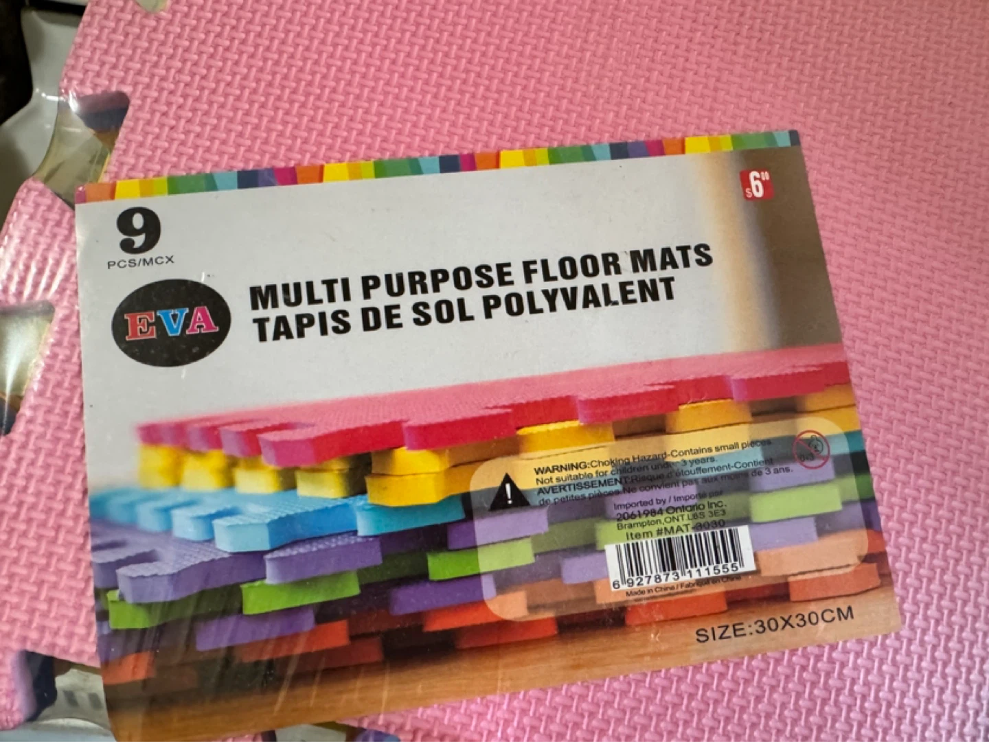 EVA Multi Purpose Floor Mats - 9 Pieces - photo 3