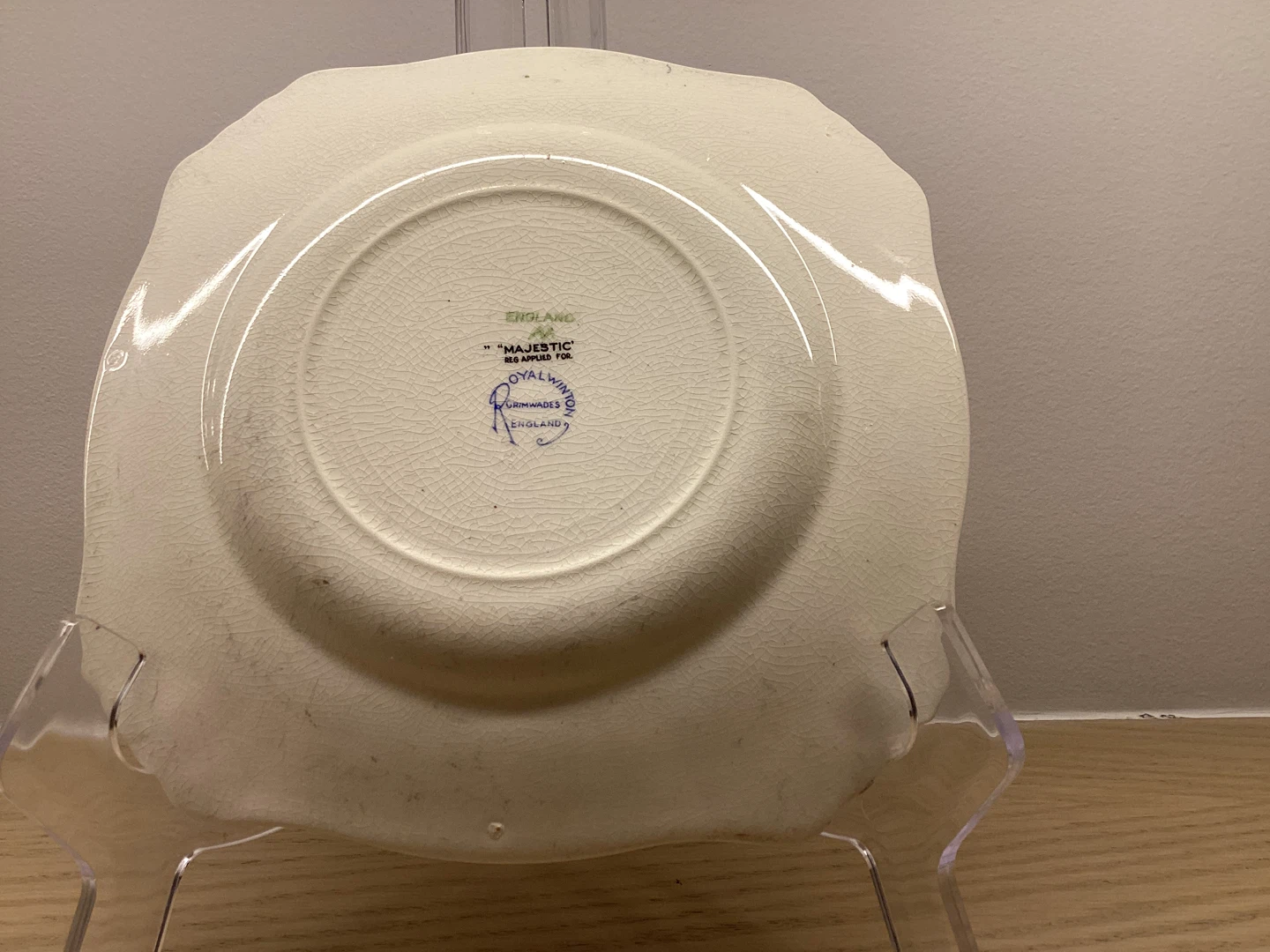 Royal Winton Grimwades ‘Majestic’ Plate - photo 3