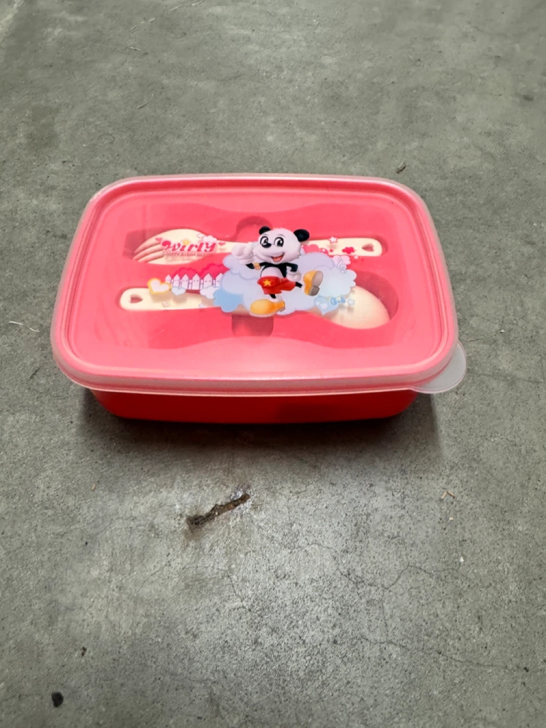 Mickey Mouse Lunch Box with Utensils - photo 2
