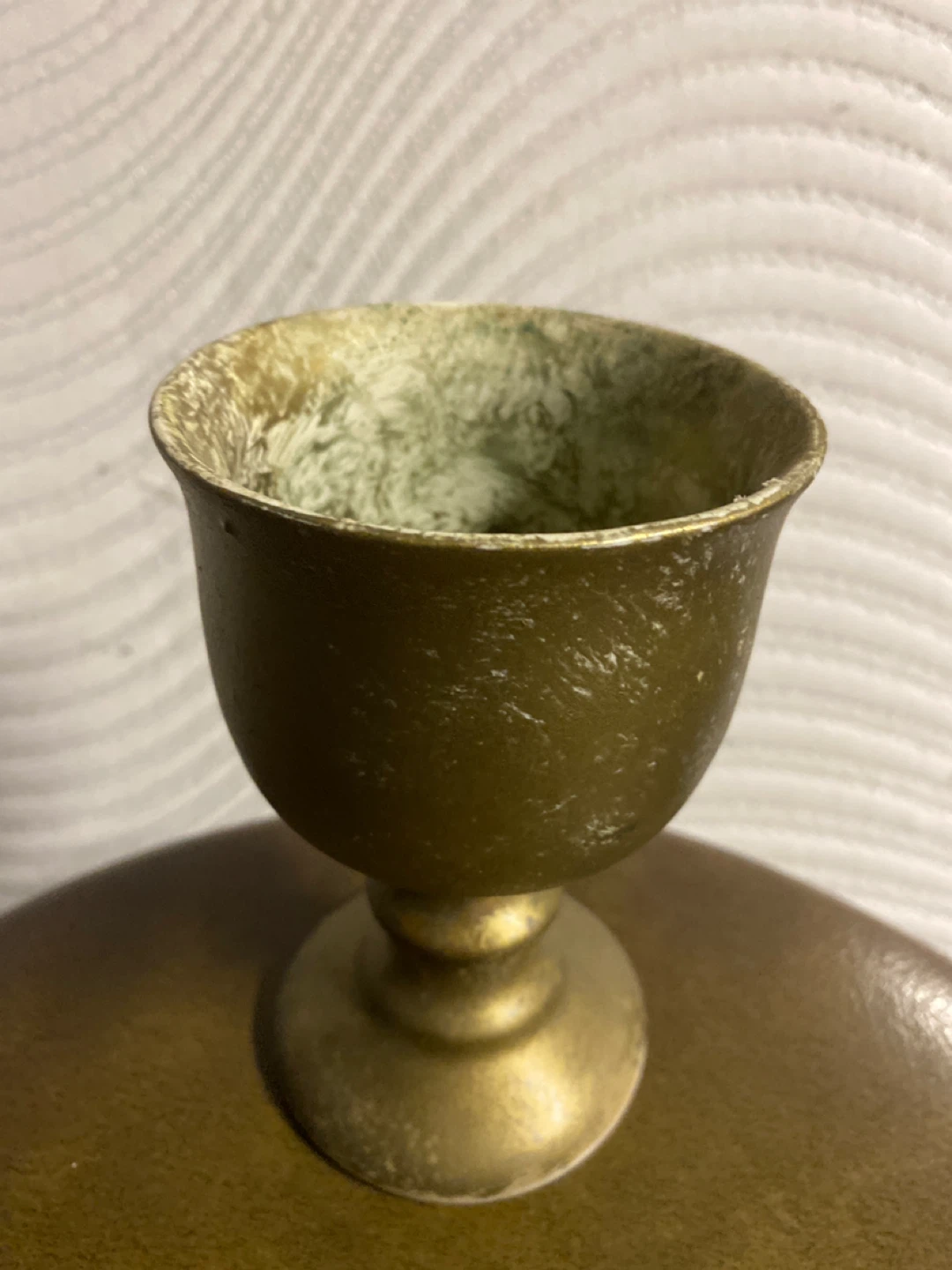 Gold decorative goblet ⚽️