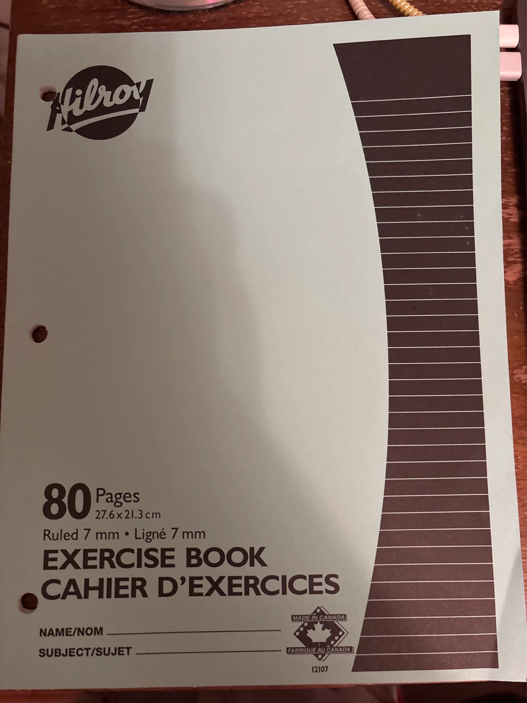 ⚽️Hilroy Exercise Book