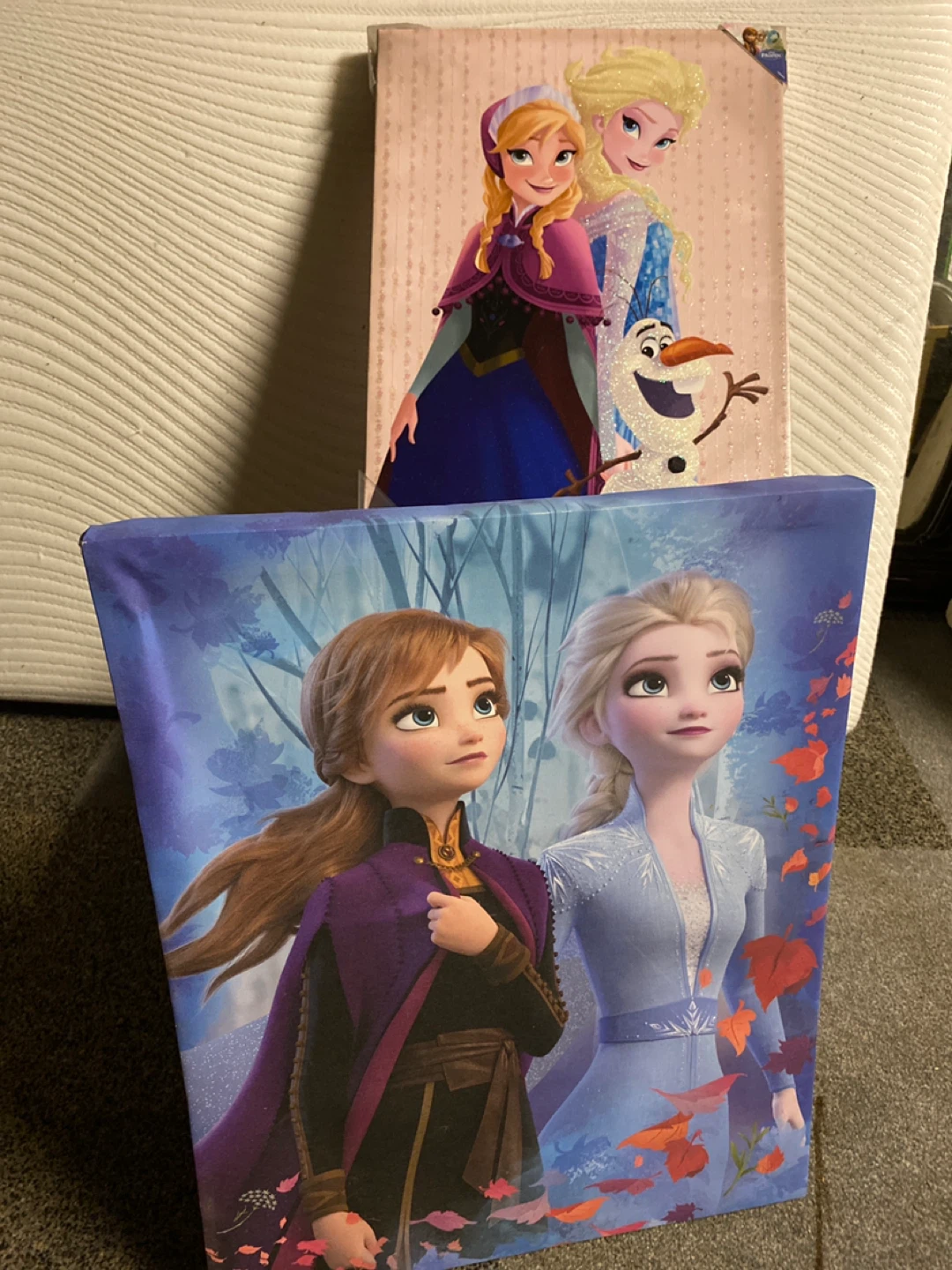 Disney Frozen Canvas Art Prints ⚽️ 2 pcs