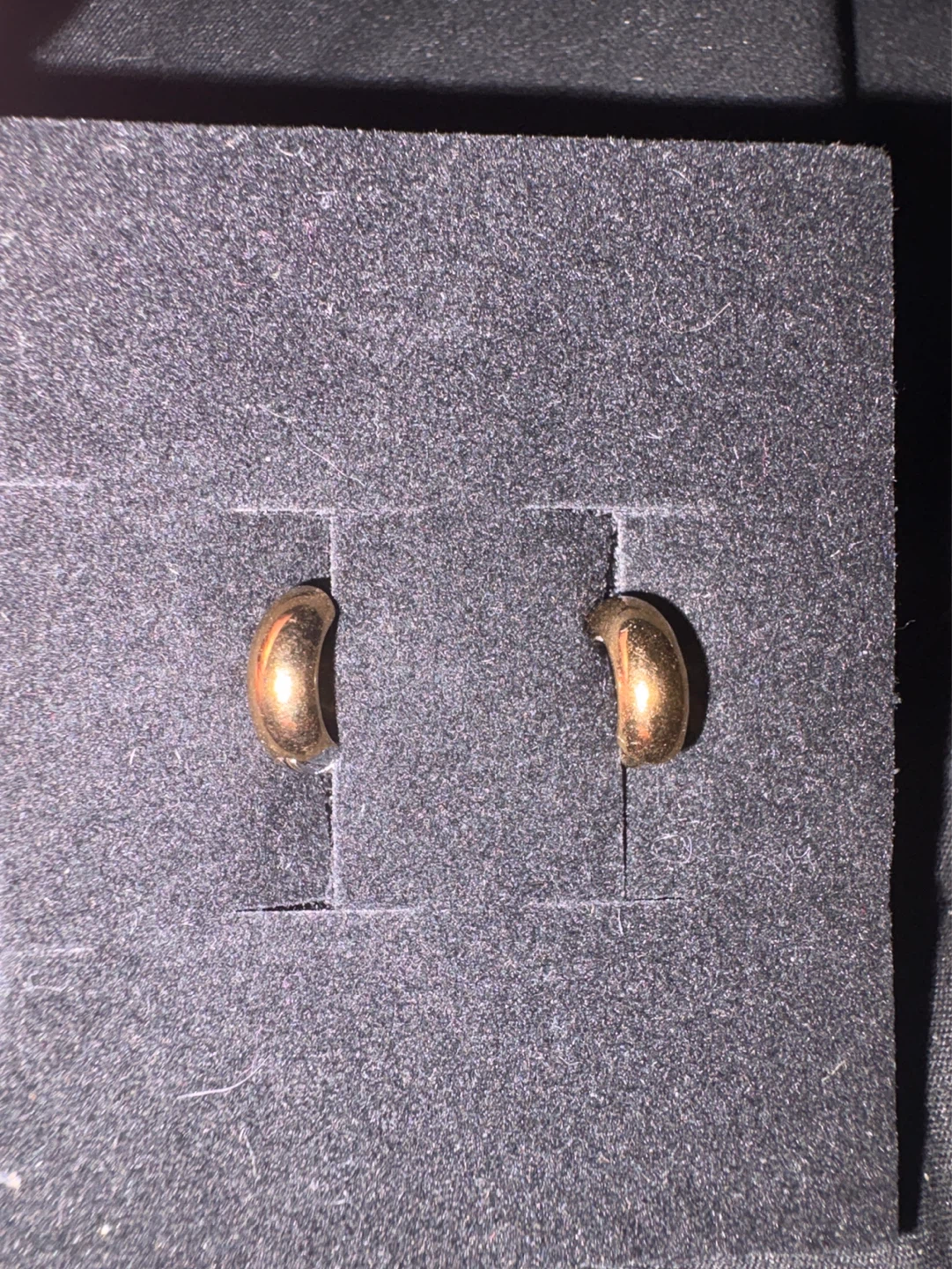 ⚽️ 18K Gold SS two tone Hoop Earrings - photo 5