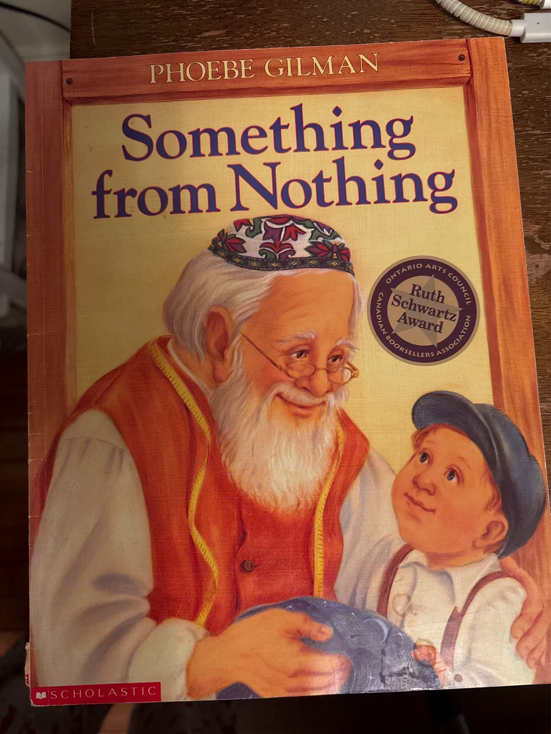 ⚽️Something from Nothing by Phoebe Gilman Children's Book