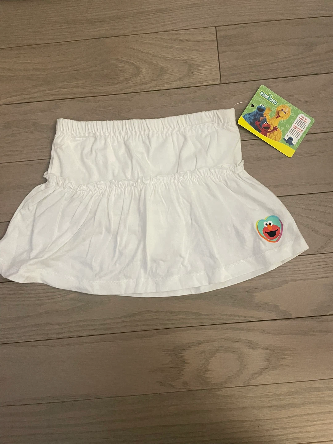 ⚽️Sesame Street White Skirt - Size 2T