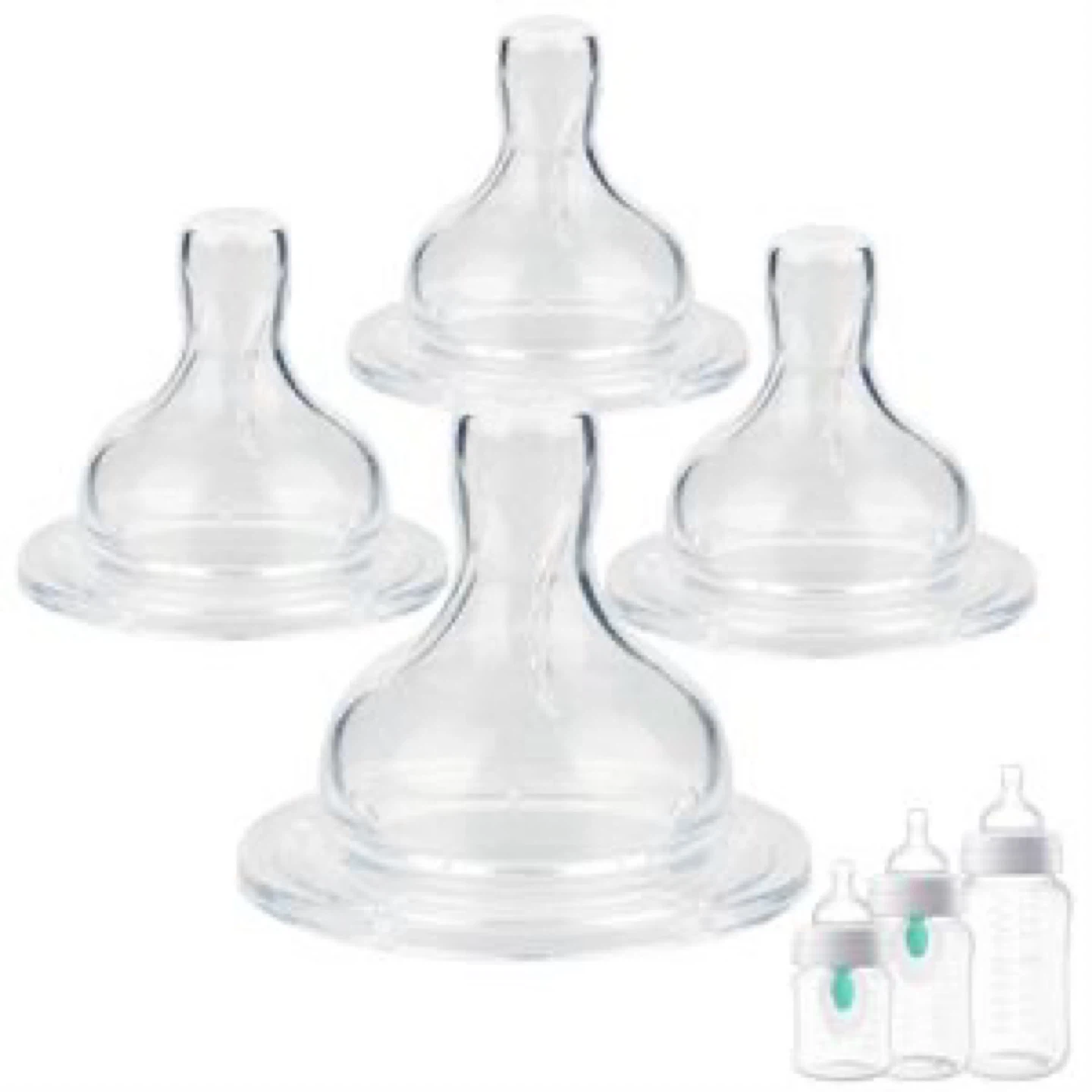 Soft Nipple Slow Flow 4 Pack Phillips Avvent