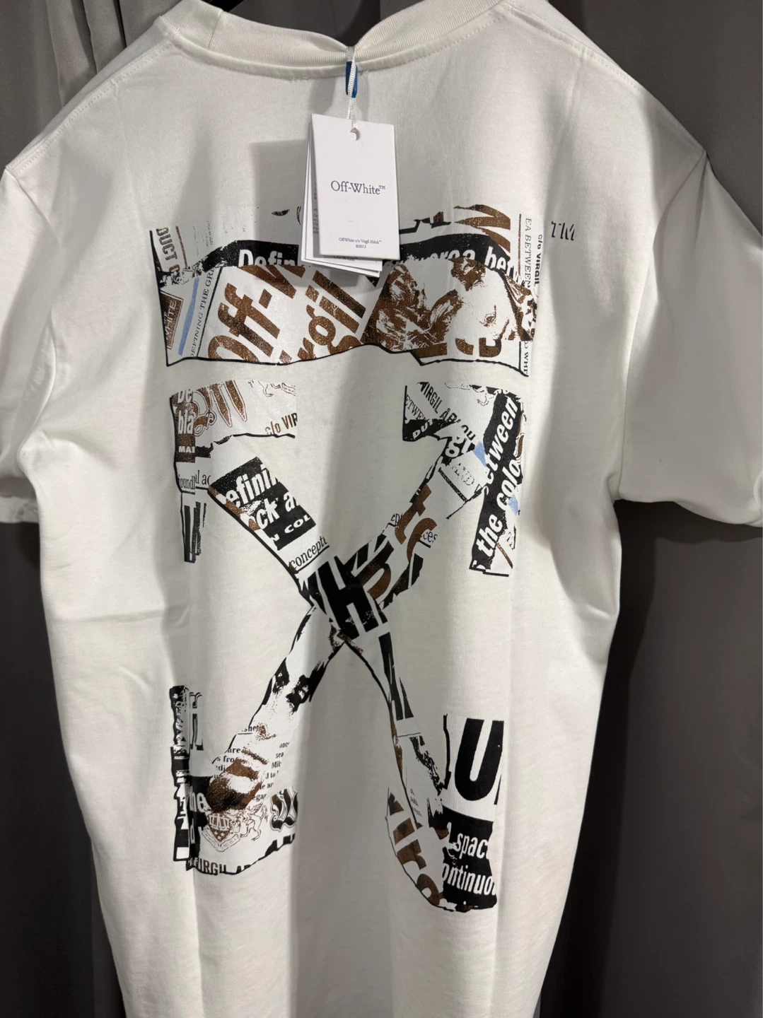 Off-White White Graphic T-Shirt