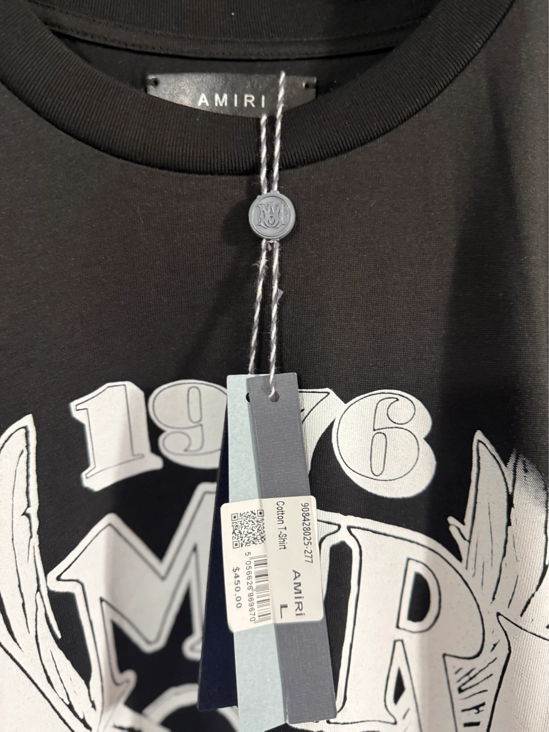 AMIRI 1976 Hollywood California Cotton T-Shirt