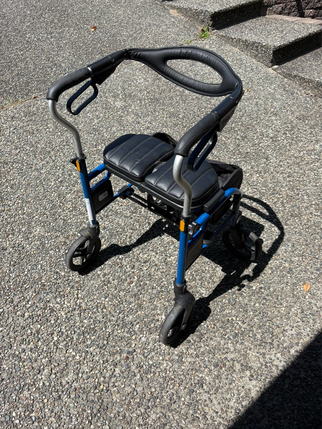 Trillium Rollator Walker with Seat and Basket - photo 2