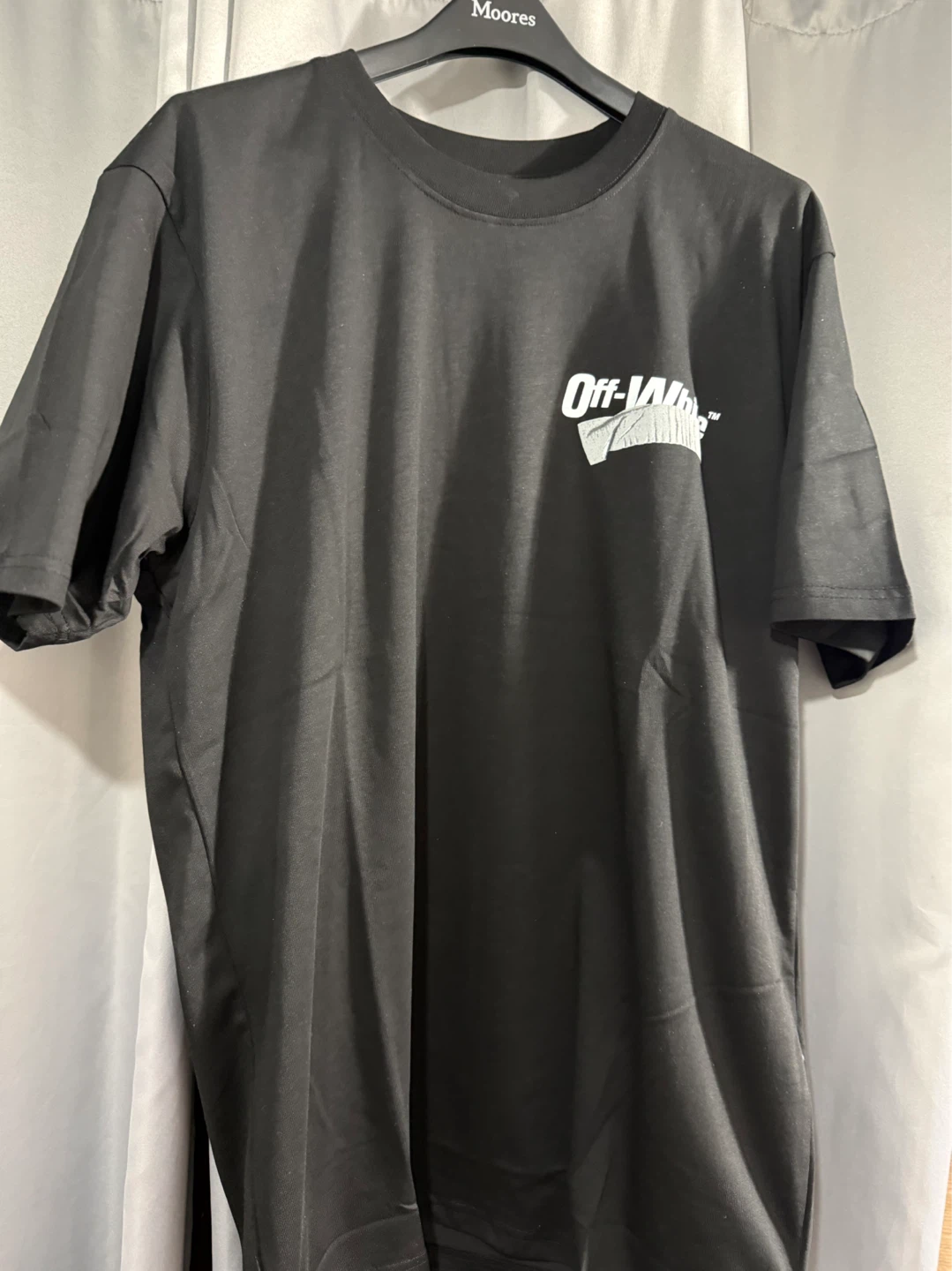 Off-White Black Graphic T-Shirt - photo 3