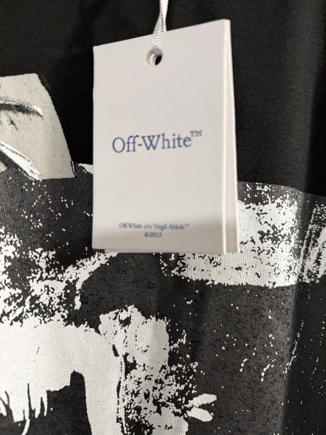 Off-White Black Graphic T-Shirt